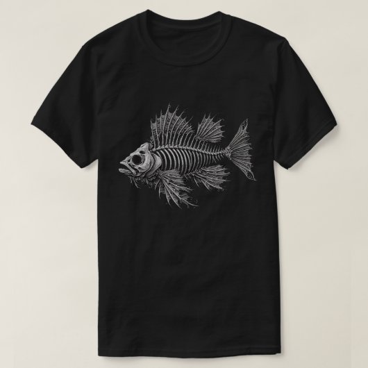 幽霊魚 Tシャツ (デザイン正面)