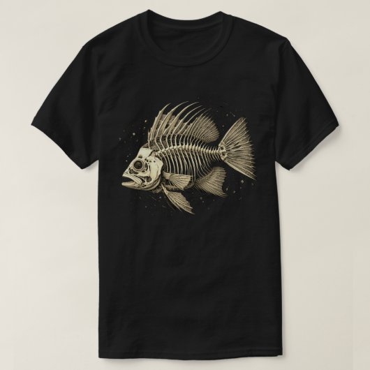 幽霊魚 Tシャツ (デザイン正面)
