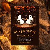 幽霊10月不気味ハローウィンパーティ 招待状