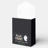 幽霊&こうもりハロウィーンベイビーシャワーありがとう フェイバーボックス (オープン)