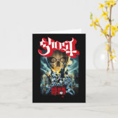 幽霊 – ここに書き込む カード (黄色い花)