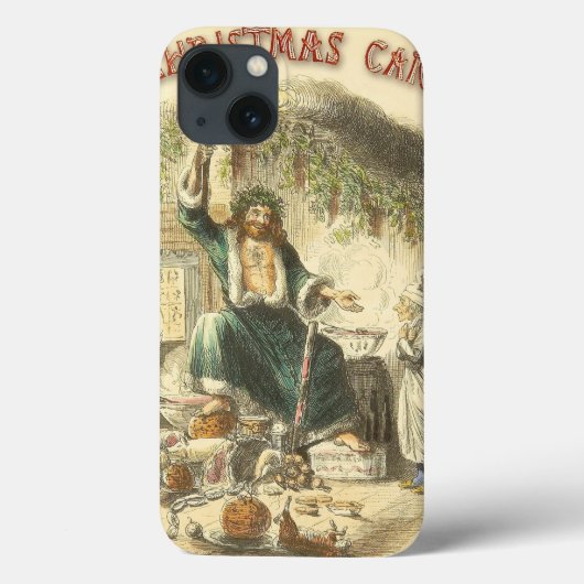 幽霊・オブ・クリスマスプレゼントとエベネザア・スクルージ Case-Mate iPhoneケース (裏面)