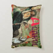 幽霊・オブ・クリスマスプレゼントイラストレーション・スクルージ アクセントクッション (正面(垂直))