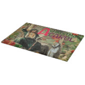 幽霊・オブ・クリスマスプレゼントイラストレーション・スクルージ カッティングボード (角)