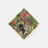 幽霊・オブ・クリスマスプレゼントイラストレーション・スクルージ スタンダードカクテルナプキン (角)