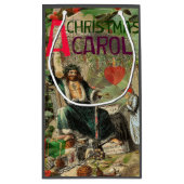 幽霊・オブ・クリスマスプレゼントイラストレーション・スクルージ スモールペーパーバッグ (裏面)