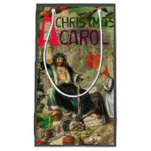 幽霊・オブ・クリスマスプレゼントイラストレーション・スクルージ スモールペーパーバッグ (正面)