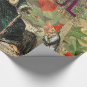 幽霊・オブ・クリスマスプレゼントイラストレーション・スクルージ ラッピングペーパー (角)