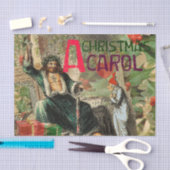 幽霊・オブ・クリスマスプレゼントイラストレーション・スクルージ 薄葉紙 (クラフト)