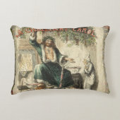 幽霊・オブ・クリスマスプレゼント・スクルージ アクセントクッション (正面)