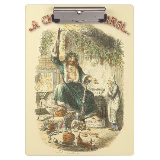 幽霊・オブ・クリスマスプレゼント・スクルージ クリップボード (正面)