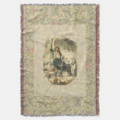 幽霊・オブ・クリスマスプレゼント・スクルージ スローブランケット (正面縦)