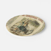 幽霊・オブ・クリスマスプレゼント・スクルージ ペーパープレート (アングル)