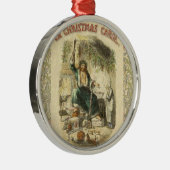 幽霊・オブ・クリスマスプレゼント・スクルージ メタルオーナメント (右)