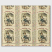 幽霊・オブ・クリスマスプレゼント・スクルージ ラッピングペーパー (フラット)