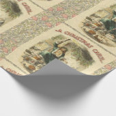 幽霊・オブ・クリスマスプレゼント・スクルージ ラッピングペーパー (角)