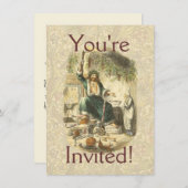 幽霊・オブ・クリスマスプレゼント・スクルージ 招待状 (正面/裏面)