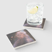 幽霊・カシオペア星雲 ストーンコースター (横)