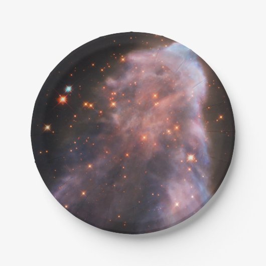 幽霊・カシオペア星雲 ペーパープレート (正面)