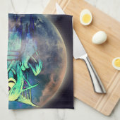 幽霊 キッチンタオル (四つ折り)