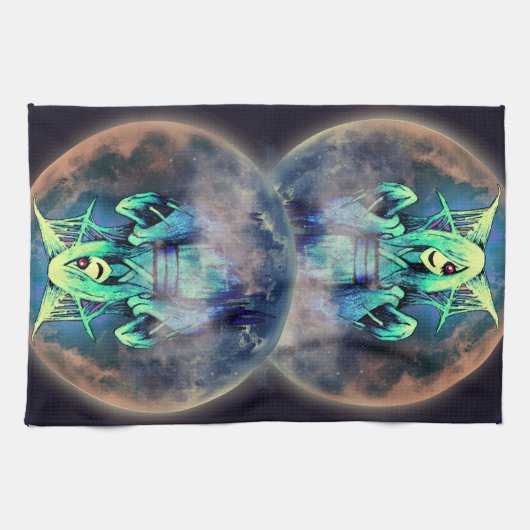 幽霊 キッチンタオル (横)