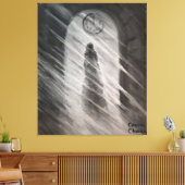 幽霊 キャンバスプリント (インサイチュ (リビング))