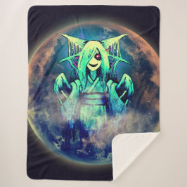 幽霊 シェルパブランケット