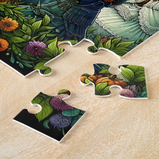 幽霊 ジグソーパズル (側面)