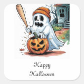 幽霊 スクエアシール (正面)