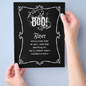 幽霊 チラシ (手)