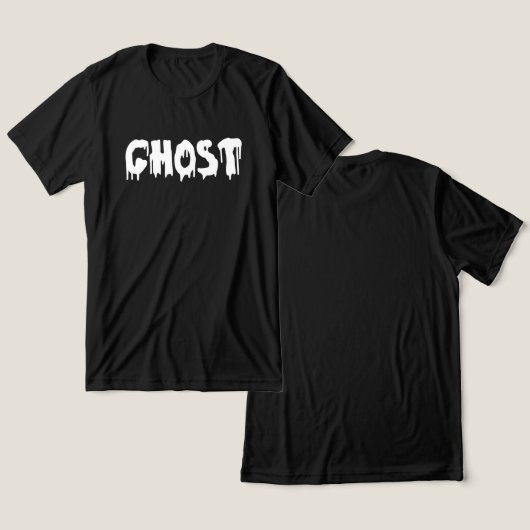 幽霊 トライブレンドTシャツ (デザイン正面&裏面)