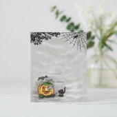 幽霊、ネコ、こうもり、カボチャ、ハッピーハローウィン! (スタンド正面)