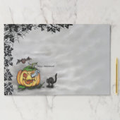 幽霊、ネコ、こうもり、カボチャ、ハッピーハローウィン! ペーパーパッド (インサイチュ)