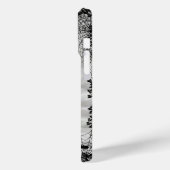 幽霊、ネコ、こうもり、カボチャ、ハッピーハローウィン! Case-Mate iPhoneケース (裏面 / 左)