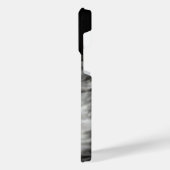 幽霊、ネコ、こうもり、カボチャ、ハッピーハローウィン! iPhoneケース (左側面)