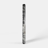 幽霊、ネコ、こうもり、カボチャ、ハッピーハローウィン! SAMSUNG GALAXYケース (右側面)