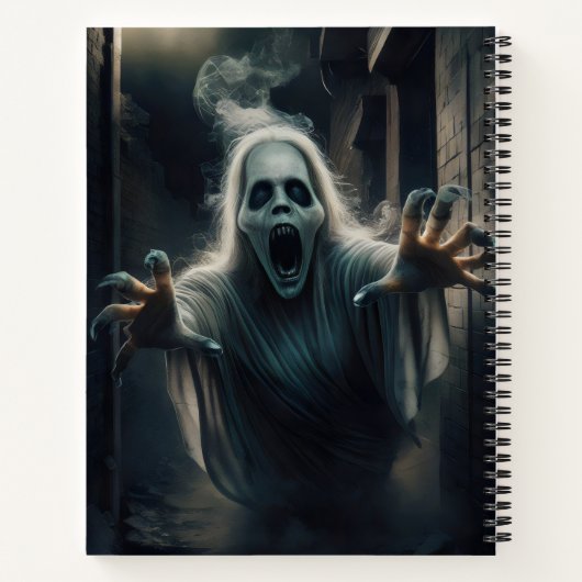 幽霊。 ノートブック (裏面)