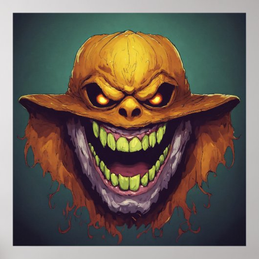 幽霊 – ハロウィーンプリント ポスター (正面)