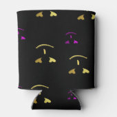 幽霊，ハロウィーン，不気味，マスク，ホラーおもしろい, 缶クーラー (裏面)