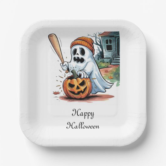 幽霊 ペーパープレート (正面)