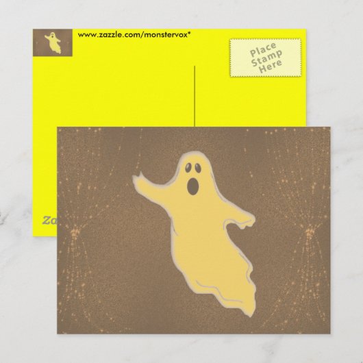 幽霊 ポストカード (正面/裏面)
