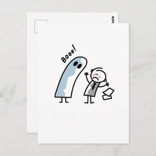 幽霊 ポストカード (正面/裏面)
