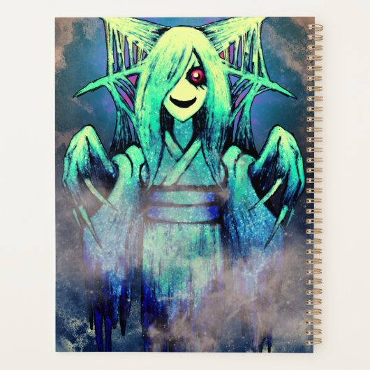 幽霊（ポプラウィオノオクラドカ） プランナー手帳 (裏面)