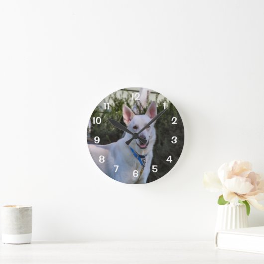 幽霊 ラウンド壁時計 (ホーム)