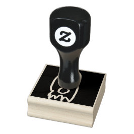 幽霊 ラバースタンプ