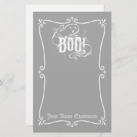 幽霊 便箋 (正面/裏面)