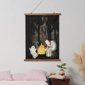 幽霊 吊り下げ型タペストリー (寝室)