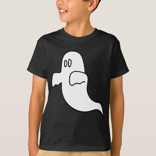 幽霊、幽霊たち、ハロウィーン Tシャツ (正面)