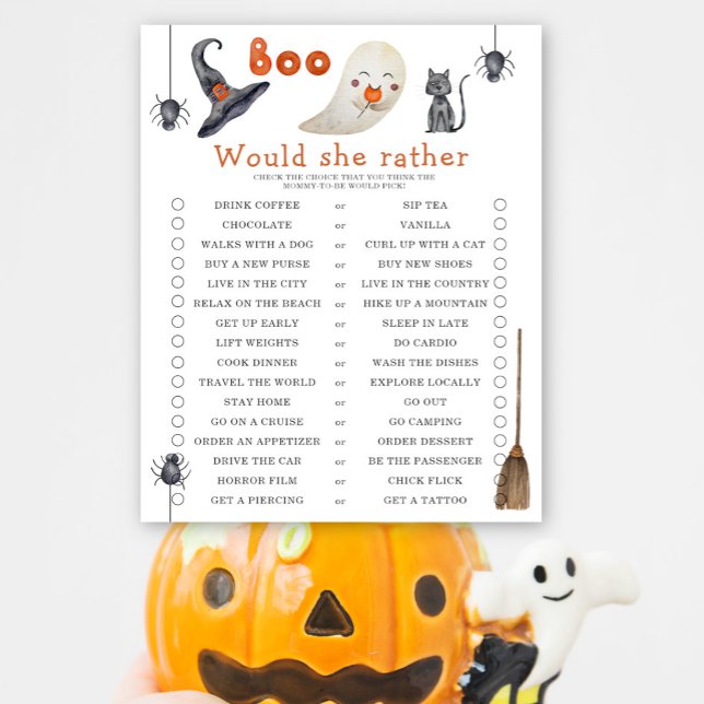 幽霊 – 彼女はむしろ – 赤ちゃんシャワーのゲーム (クリエイターアップロード済み)