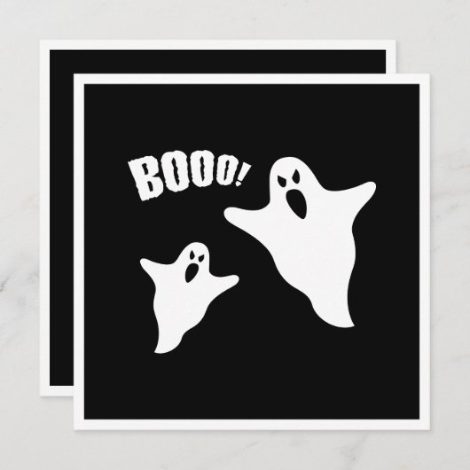 幽霊 招待状 (正面/裏面)